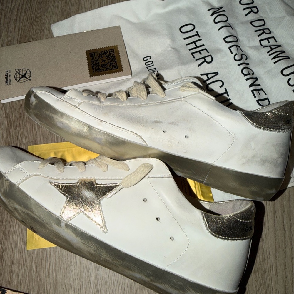 Golden Goose super star Sneakers with Gold Star size 38 - Picture 8 of 11